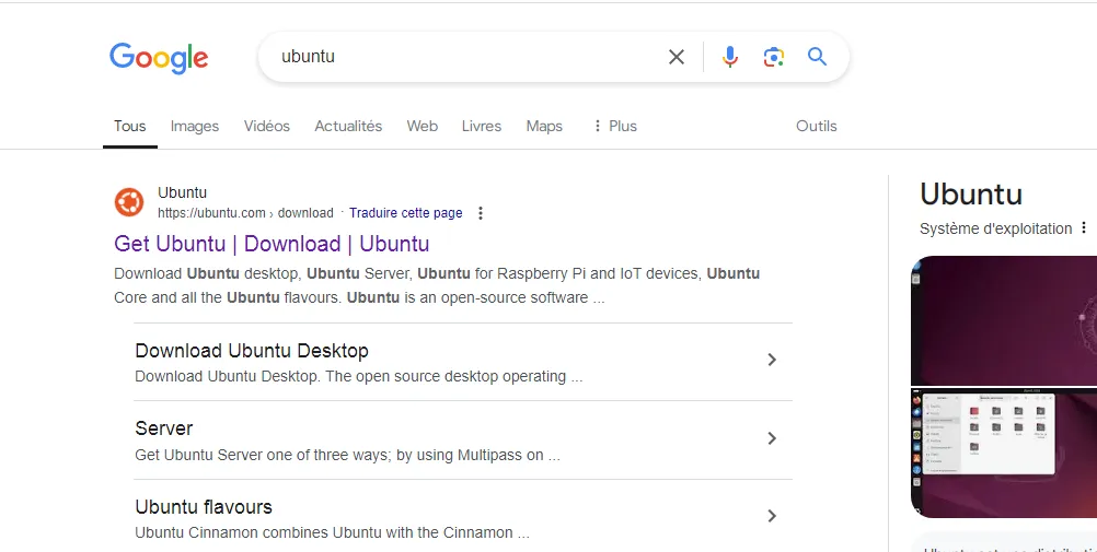 How to search for an Ubuntu version