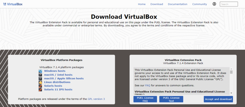 How to download VirtualBox for Windows
