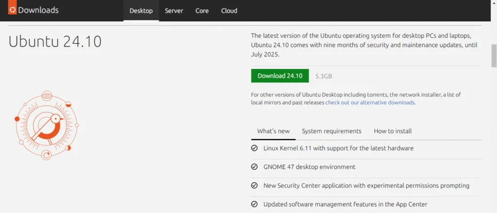How to download the latest version of Ubuntu