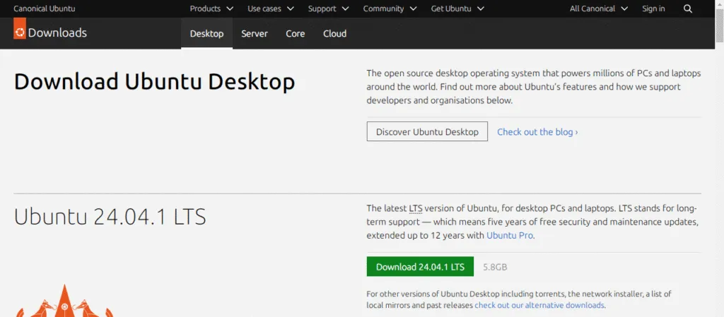 How to download the latest version of Ubuntu