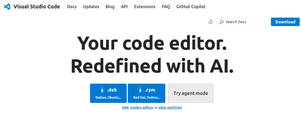 install Visual Studio Code Ubuntu