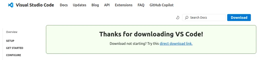 How to download Visual Studio Code Ubuntu